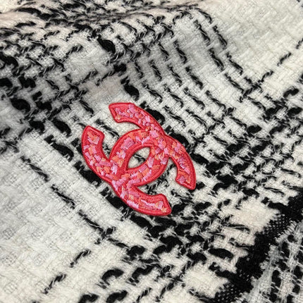 SCARF 200 CM IN WHITE CASHMERE 402146