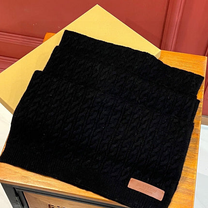 BBR SCARF 170 CM IN WOOL MIX CASHMERE 489017