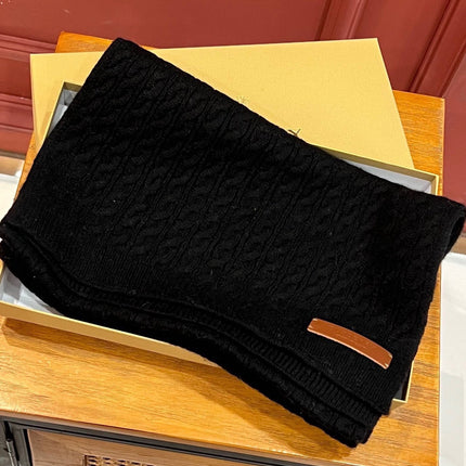 BBR SCARF 170 CM IN WOOL MIX CASHMERE 489017