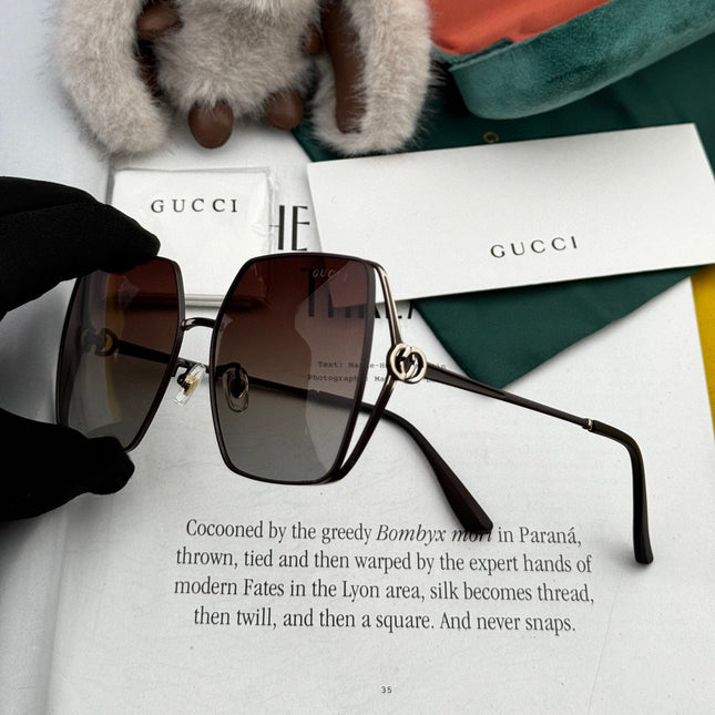 SQUARE FRAME SUNGLASSES G9638 IN METAL