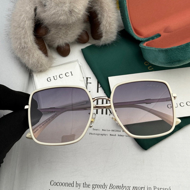 SQUARE FRAME SUNGLASSES G1640 IN METAL