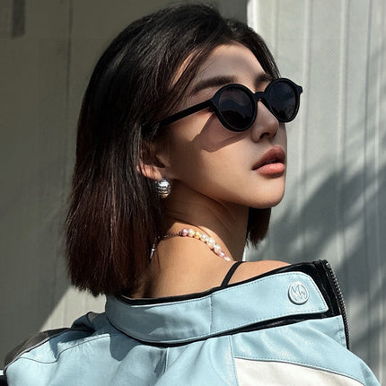 ROUND FRAME SUNGLASSES G6910 IN ACETATE