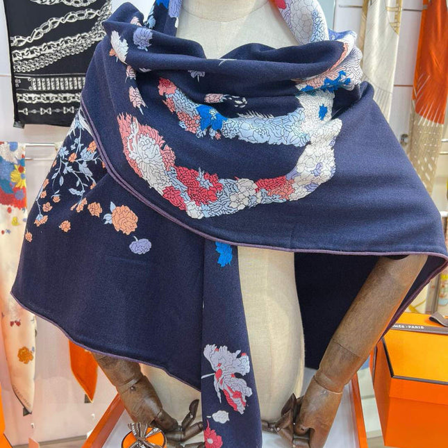 HERMES 25S SCARF 140 IN SILK 724765