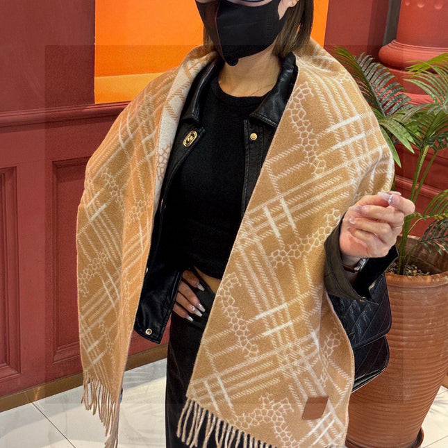 BBR SCARF 168 CM IN CASHMERE 730561