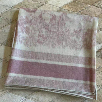 DIOR SCARF 110 CM IN COTTON-SILK FABRIC 730607