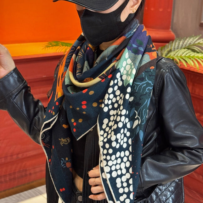 HERMES 25S SCARF 140 IN SILK 733916