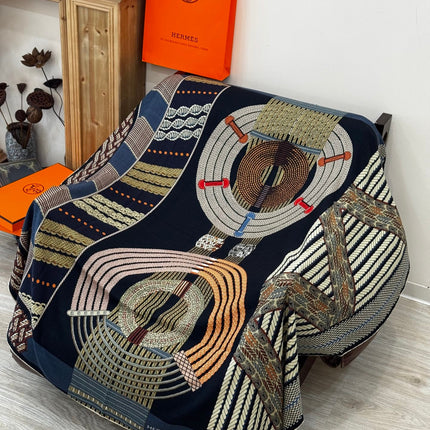 HERMES 25S SCARF 140 IN SILK TWILL 733917