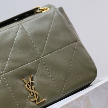 YSL 25S JAMIE 25 IN LIGHT MUSK LAMBSKIN GOLD HARDWRE