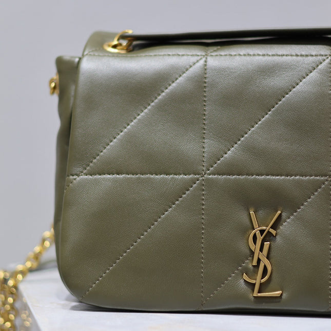 YSL 25S JAMIE 25 IN LIGHT MUSK LAMBSKIN GOLD HARDWRE