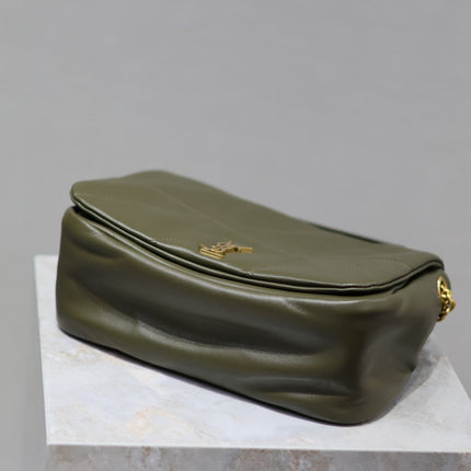 YSL 25S JAMIE 25 IN LIGHT MUSK LAMBSKIN GOLD HARDWRE