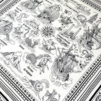 HERMES 25S SCARF 135 IN CASHMERE SILK 729038