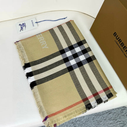 BBR SCARF 220 CM IN SILK CASHMERE 481239