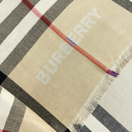 BBR SCARF 220 CM IN SILK CASHMERE 481239