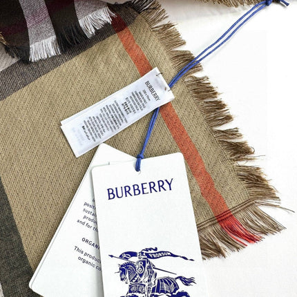 BBR SCARF 220 CM IN SILK CASHMERE 481240