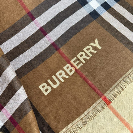 BBR SCARF 220 CM IN SILK CASHMERE 481240