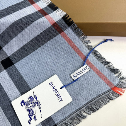 BBR SCARF 220 CM IN SILK CASHMERE 481241