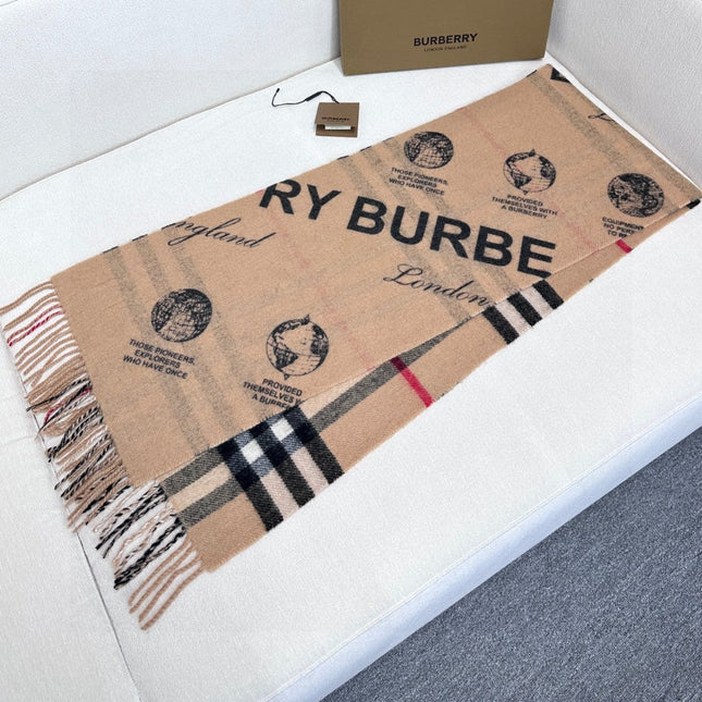 BBR SCARF 168 CM IN CASHMERE 646476