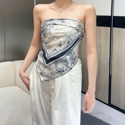 DIOR SCARF 90 CM IN SILK FABRIC 724824