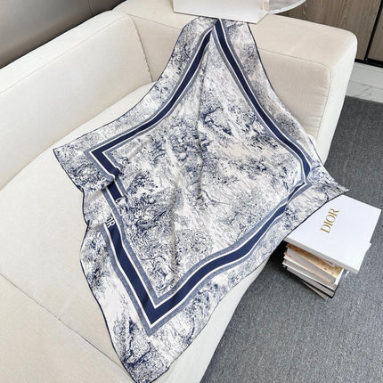 DIOR SCARF 90 CM IN SILK FABRIC 724824