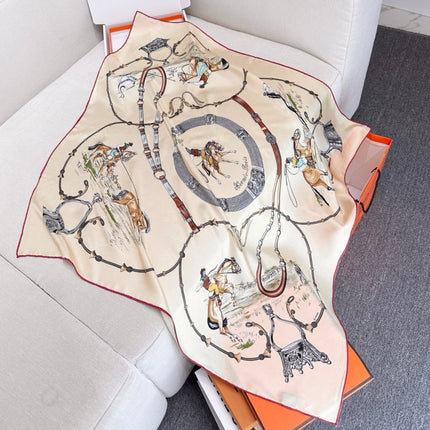 HERMES 25S SCARF 90 IN SILK 720006