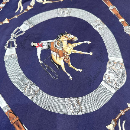 HERMES 25S SCARF 90 IN SILK 720008