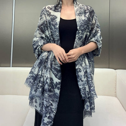 DIOR SCARF 180 CM IN CASHMERE-SILK BLEND 706549