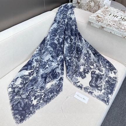 DIOR SCARF 180 CM IN CASHMERE-SILK BLEND 706549