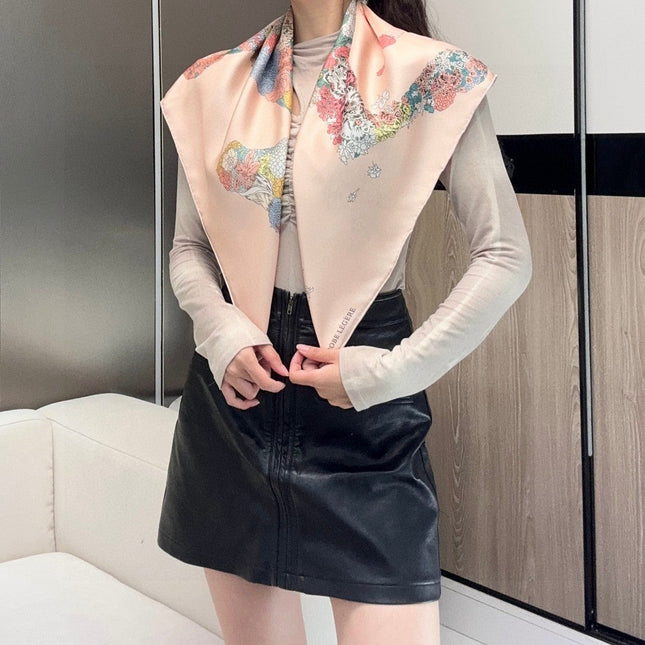 HERMES 25S SCARF 90 IN SILK 729029