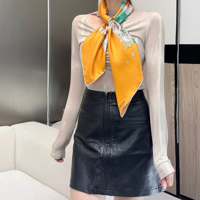 HERMES 25S SCARF 90 IN SILK 729031