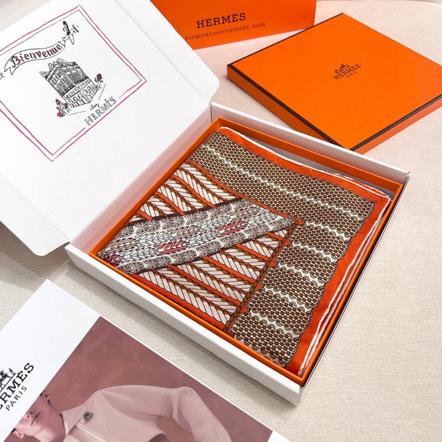 HERMES 25S SCARF 90 IN SILK 735856