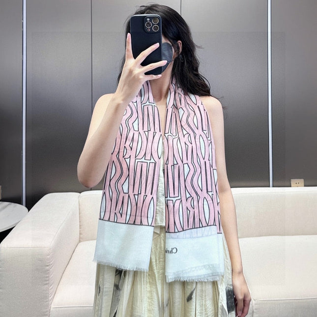 DIOR SCARF 180 CM IN SILK 654445