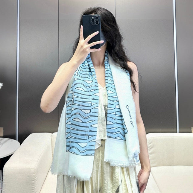DIOR SCARF 180 CM IN SILK 654447