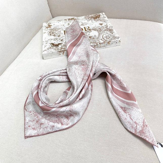 DIOR SCARF 90 CM IN SILK 655942