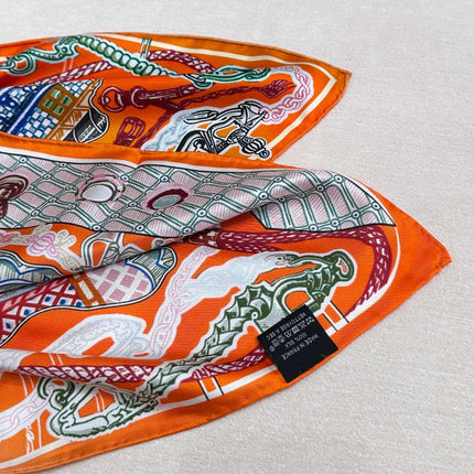 HERMES 25S SCARF 90 IN SILK 726441