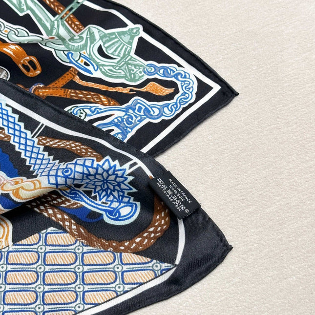 HERMES 25S SCARF 90 IN SILK 726442