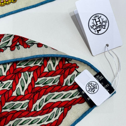 HERMES 25S SCARF 140 IN SILK 727338