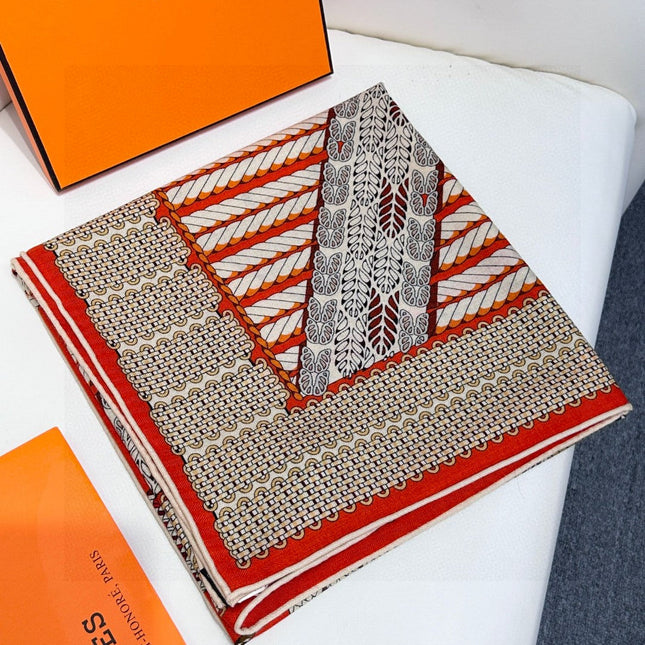 HERMES 25S SCARF 140 IN SILK 727339