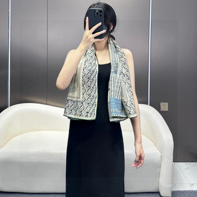 HERMES 25S SCARF 140 IN SILK 727340