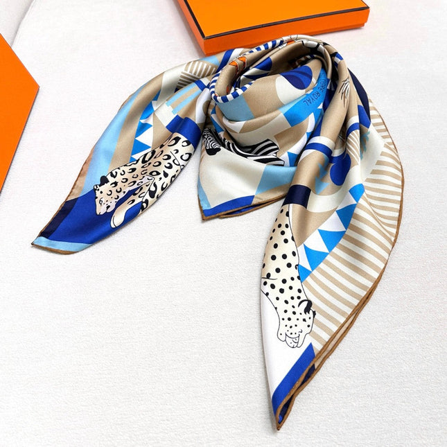 HERMES 25S SCARF 90 IN SILK 730645