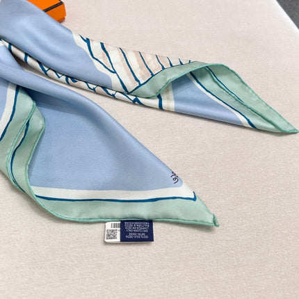 HERMES 25S SCARF 90 IN SILK TWILL 733937