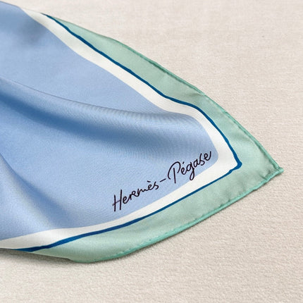 HERMES 25S SCARF 90 IN SILK TWILL 733937