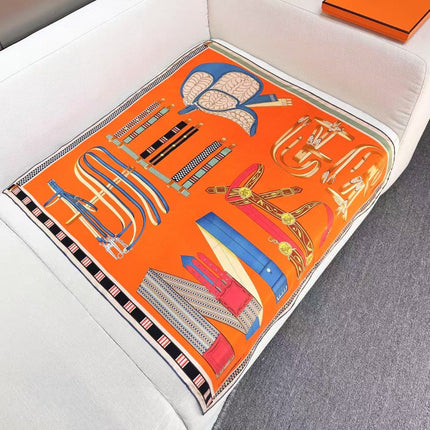 HERMES 25S SCARF 90 IN SILK 735838