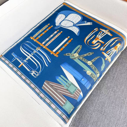 HERMES 25S SCARF 90 IN SILK 735839