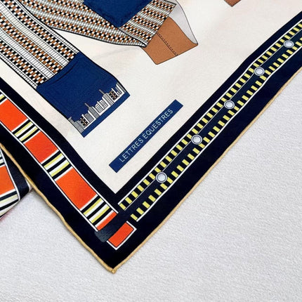 HERMES 25S SCARF 90 IN SILK 735841