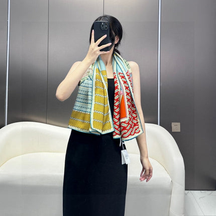 HERMES 25S SCARF 140 IN SILK 727338