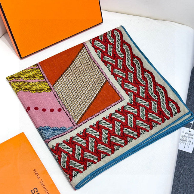 HERMES 25S SCARF 140 IN SILK 727338