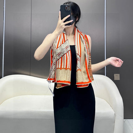 HERMES 25S SCARF 140 IN SILK 727339