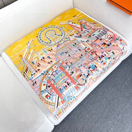 HERMES 25S SCARF 90 IN SILK 730637