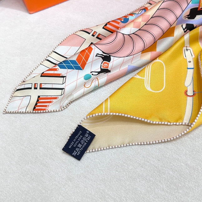 HERMES 25S SCARF 90 IN SILK 730637