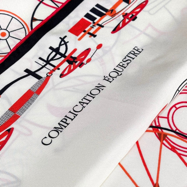 HERMES 25S SCARF 90 IN SILK 737176